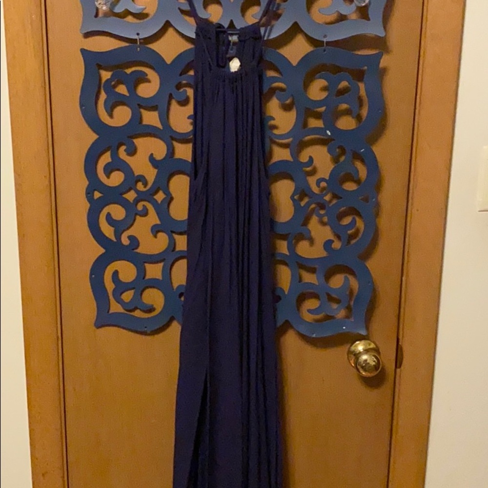 Halter maxi dress